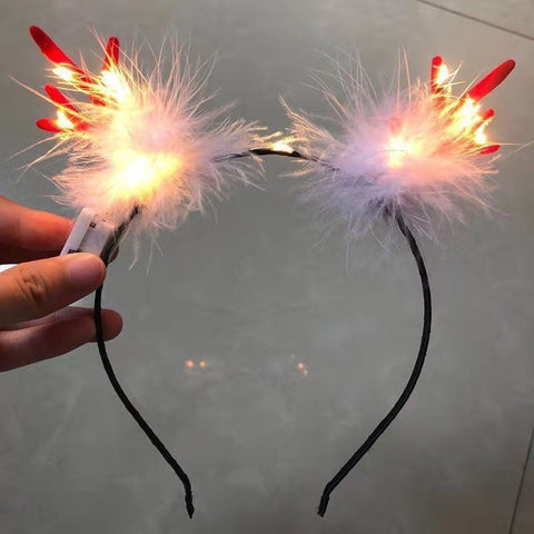 Christmas Led Antler Headbands