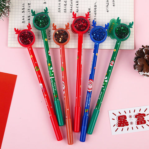 Christmas Quicksand Gel Pen