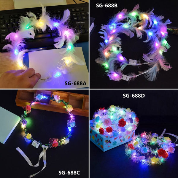LED Head Garland