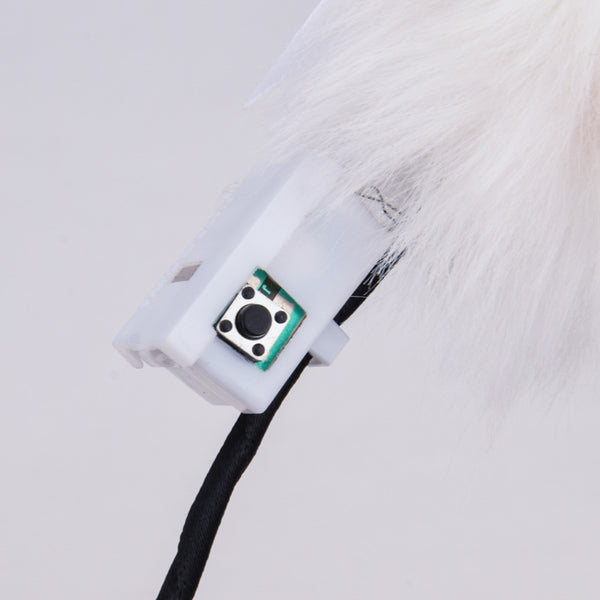 LED Cat Ears With Bells Headband