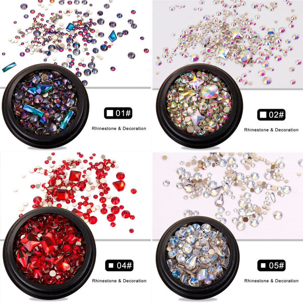 Nail Art Stones Pot