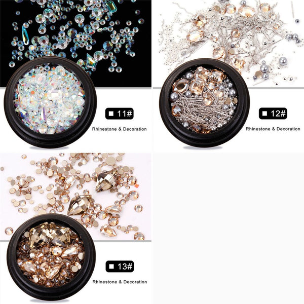 Nail Art Stones Pot
