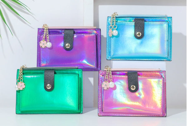 Laser Holographic Material Wallet