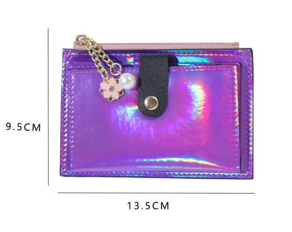 Laser Holographic Material Wallet