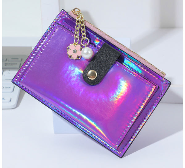 Laser Holographic Material Wallet