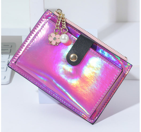 Laser Holographic Material Wallet