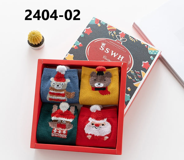 Christmas Socks Gift Box Set