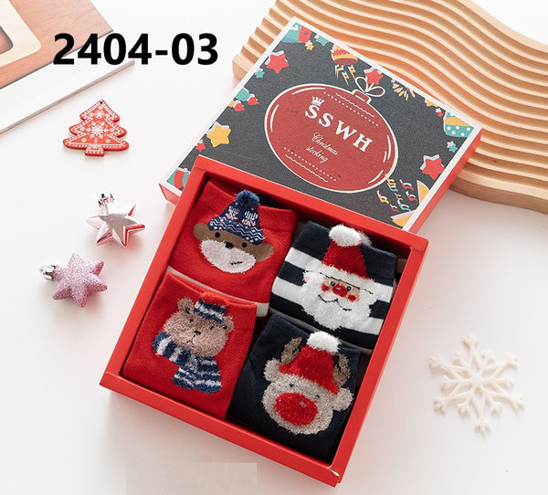 Christmas Socks Gift Box Set
