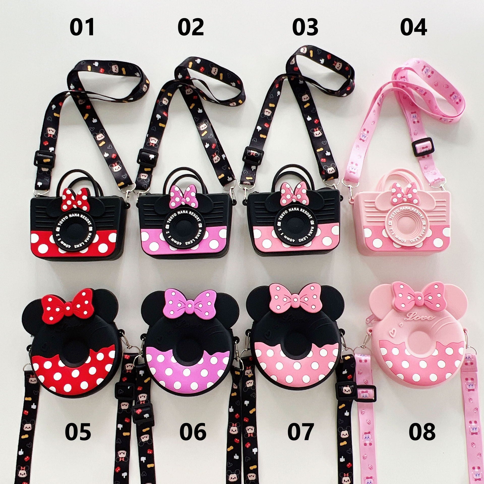 Mickey Mouse Silicone Sidebags