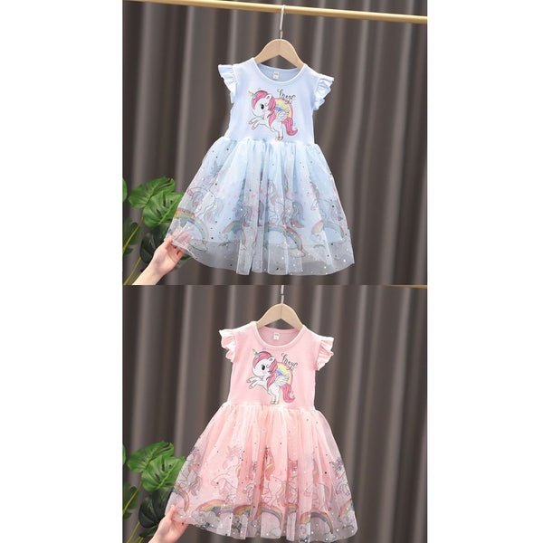 Unicorn Fluffy Skirt Princess Dress