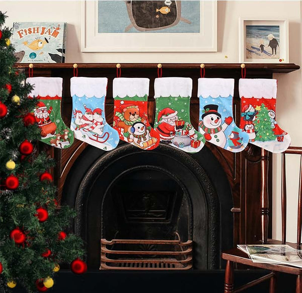 Plush Christmas Stockings