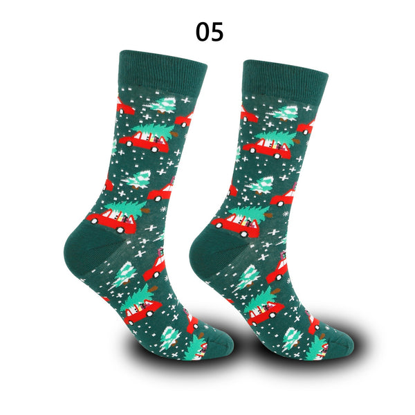 Mid Length Christmas Socks