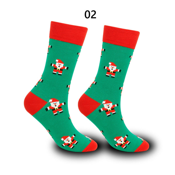Mid Length Christmas Socks