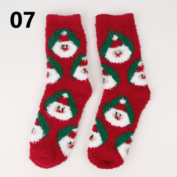 Fleece Christmas Socks