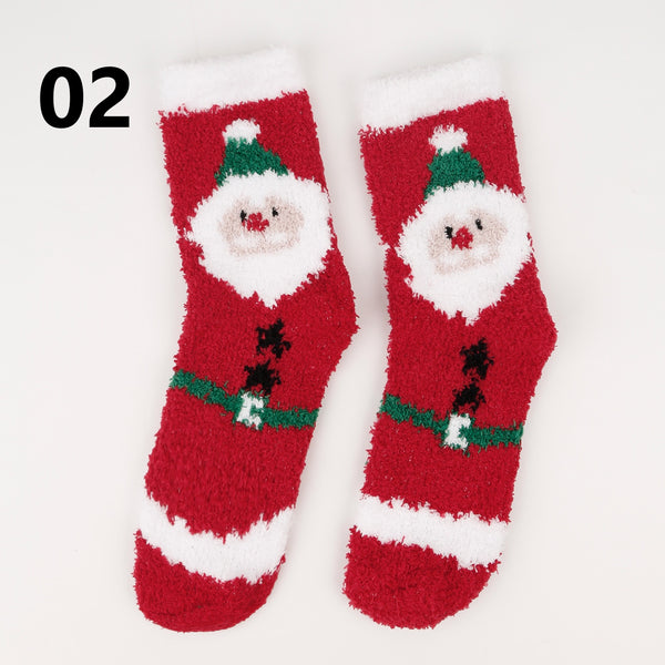 Fleece Christmas Socks