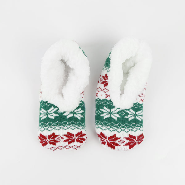 Fleece Christmas Booties