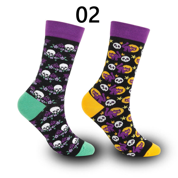 Halloween Mismatch Socks
