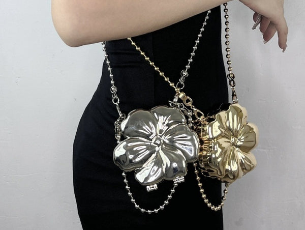 Acrylic Flower Clutch