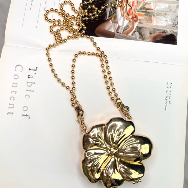 Acrylic Flower Clutch