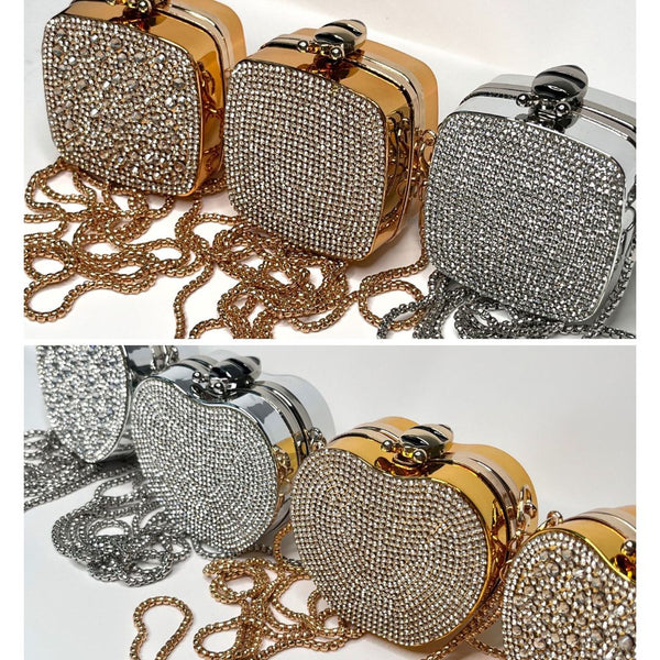 Diamond Acrylic Evening Clutch