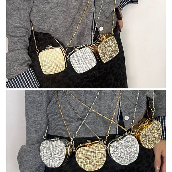 Diamond Acrylic Evening Clutch