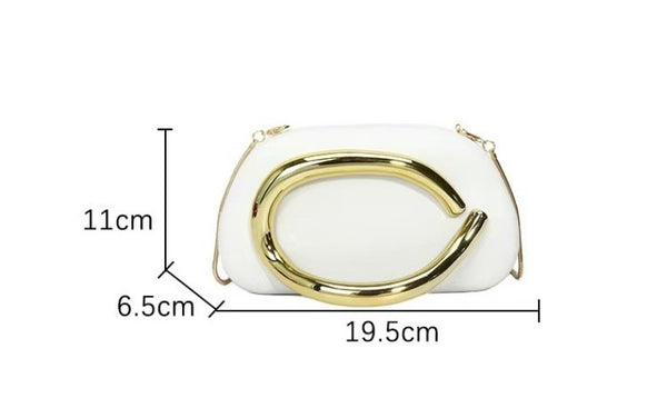 Acrylic Dinner Retro Clutch