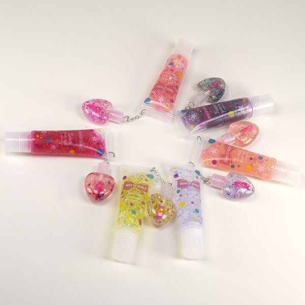 Lip Gloss With Sequins