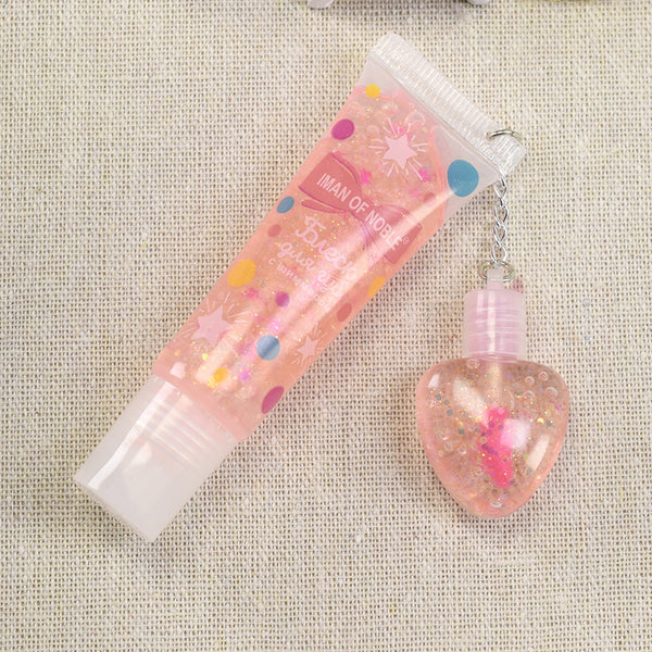 Lip Gloss With Sequins