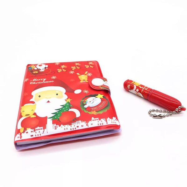 Christmas Mini Notebook + Pen