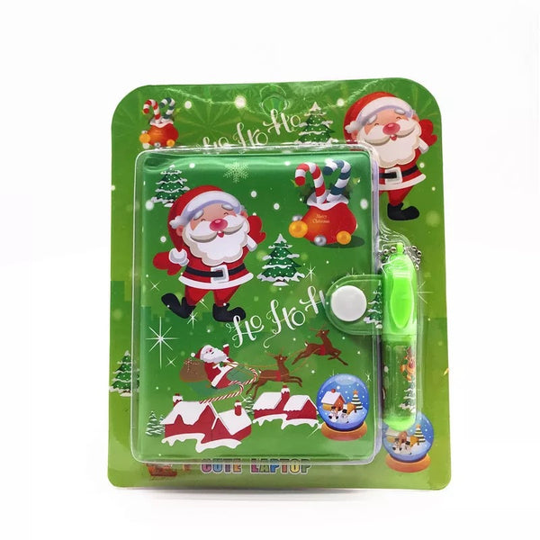Christmas Mini Notebook + Pen