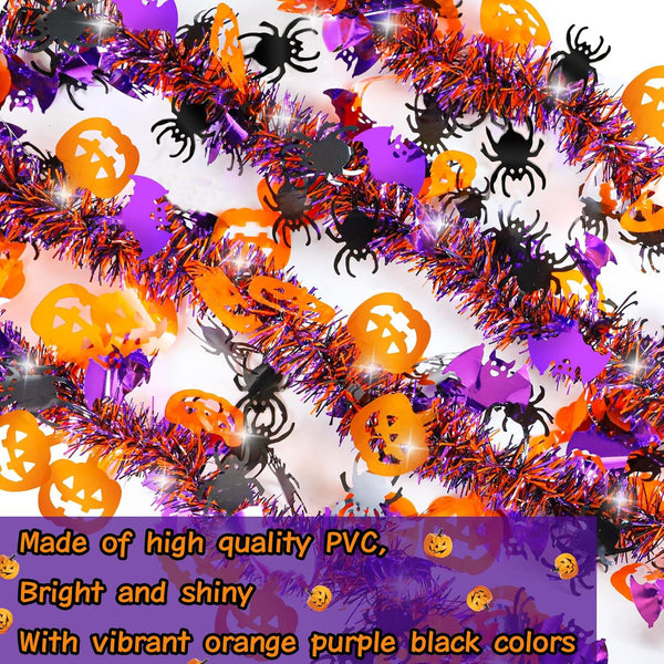 Pumpkin Spider Bat Halloween Garlands ($3 FOR $19.95)