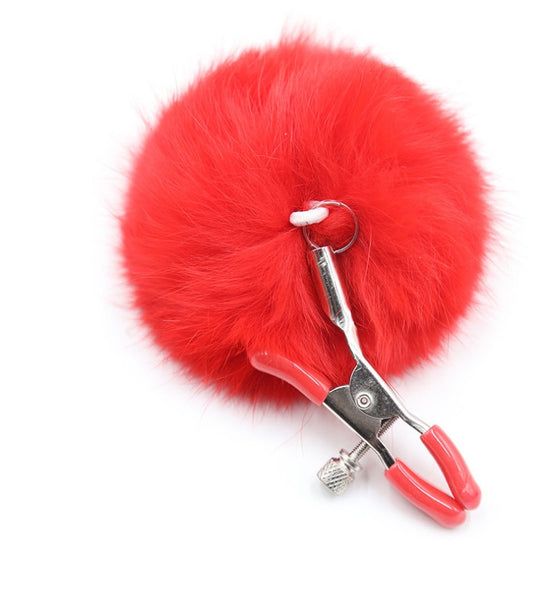 Pom Pom Nipple Clamps