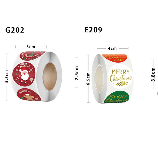 Merry Christmas Stickers
