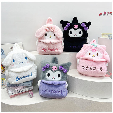 Kuromi Plush Backpack