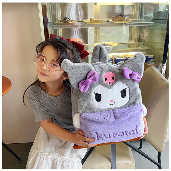Kuromi Plush Backpack