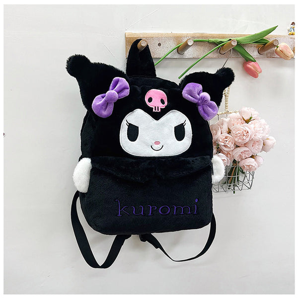 Kuromi Plush Backpack