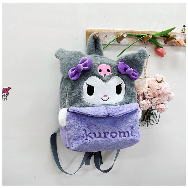 Kuromi Plush Backpack