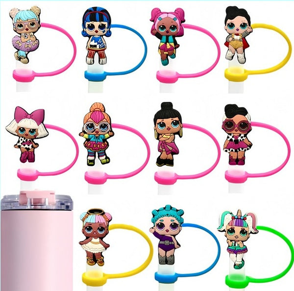 LOL Dolls Straw Covers 14 (3 for $10.00)