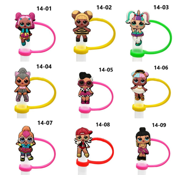 LOL Dolls Straw Covers 14 (3 for $10.00)