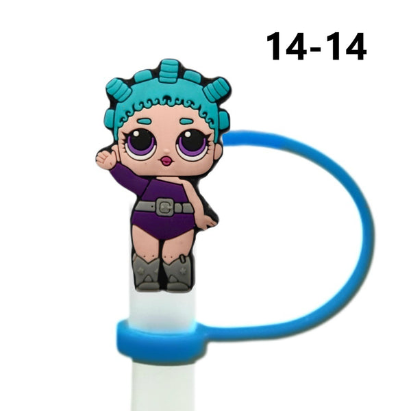 LOL Dolls Straw Covers 14 (3 for $10.00)