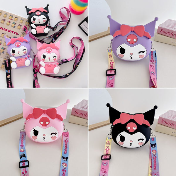 Silicone Kuromi Purse