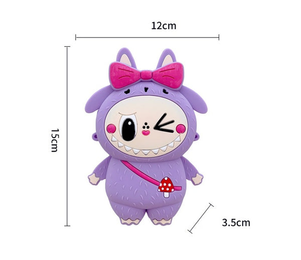 Silicone Labubu Sidebags