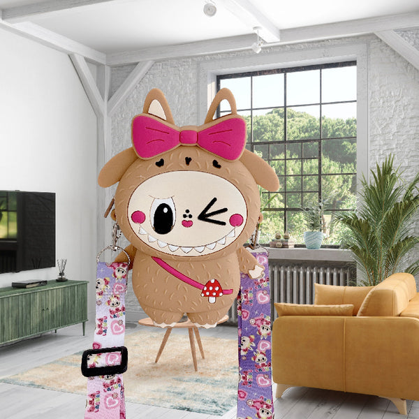 Silicone Labubu Sidebags