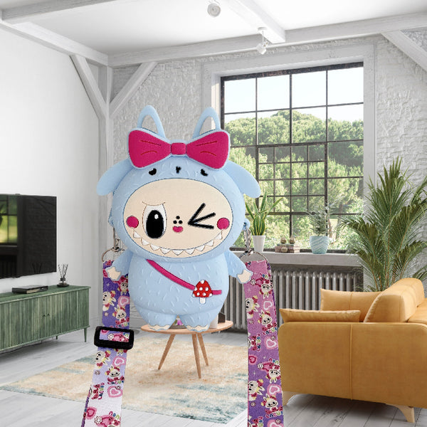 Silicone Labubu Sidebags