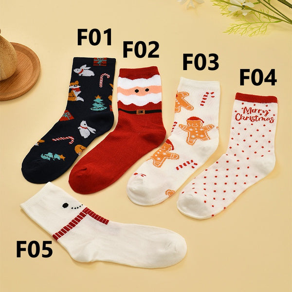 Cartoon Christmas Socks