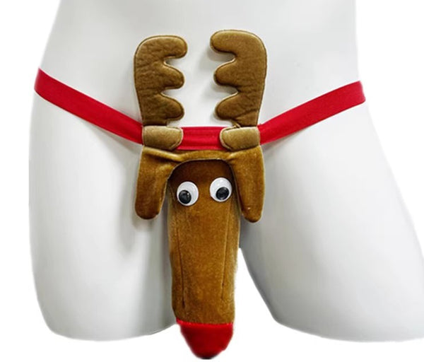 Sexy Reindeer Men's Thong