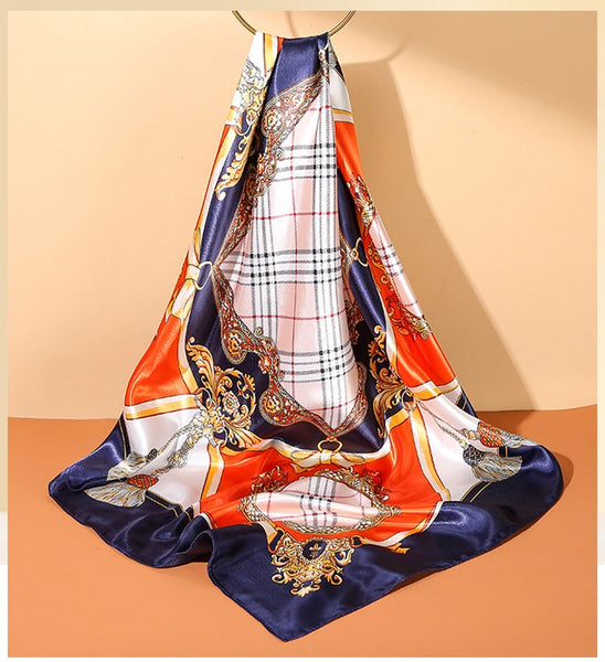 Silk Headscarf 90*90cm