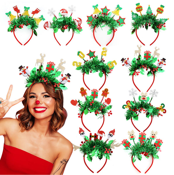 Christmas Bandoo With Tinsel