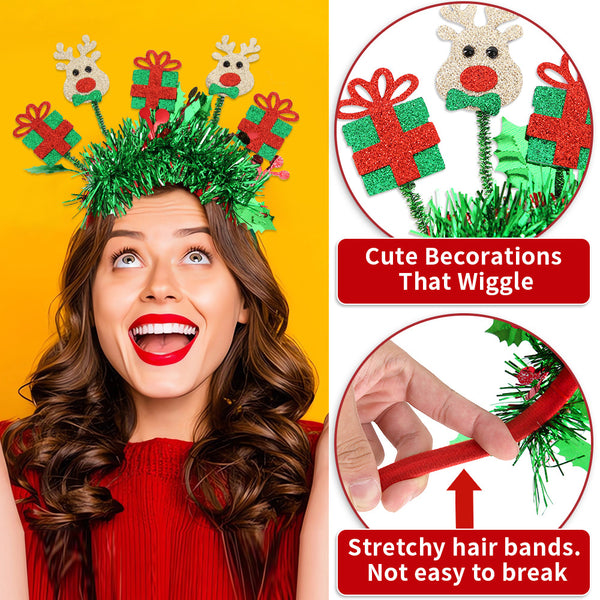 Christmas Bandoo With Tinsel