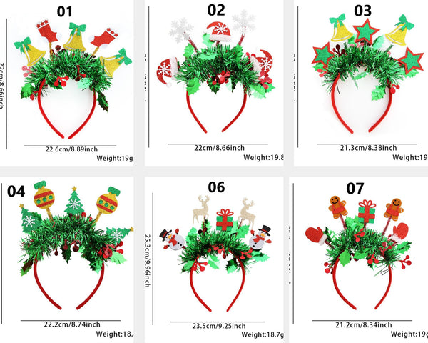 Christmas Bandoo With Tinsel